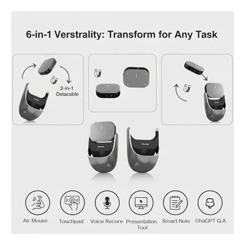 Cheerdots 2 Pro AI Voice powered Split Mouse ChatGPT Presentation Laser‎ Pointer